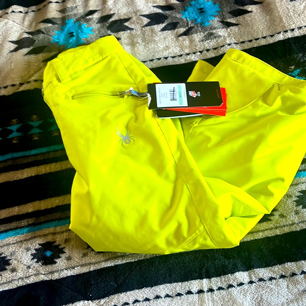 **NWT** spyder snow pants youth size 8